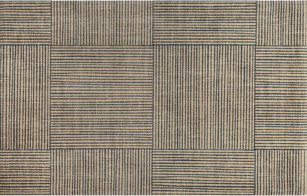 RAVNO TKANA PREPROGA Canvas 110/175 cm potiskano rjava