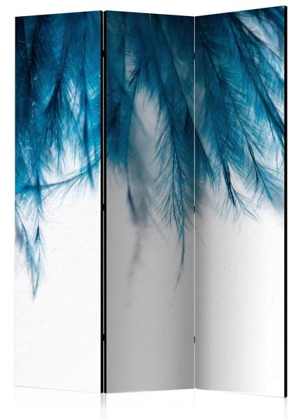 Artgeist Paravan Sapphire Feathers, 3-Delni, Dvostranski