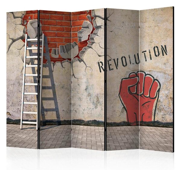 Artgeist Paravan Revolution I, 5-Delni, Dvostranski