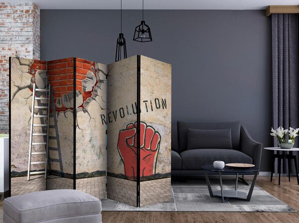 Artgeist Paravan Revolution I, 5-Delni, Dvostranski