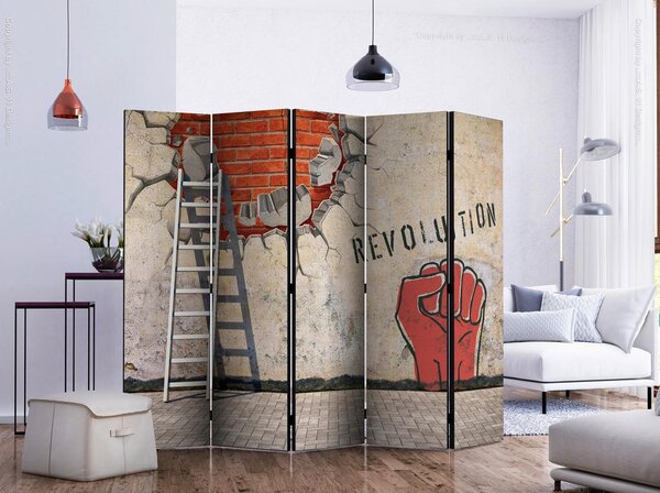 Artgeist Paravan Revolution I, 5-Delni, Dvostranski