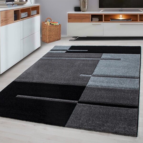 Novel Ravno Tkana Preproga Hawaii, Siva, 280x370cm