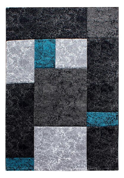 Novel Ravno Tkana Preproga Hawaii, Turkizna, 140x200cm