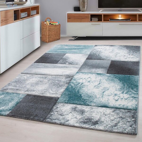 Novel Ravno Tkana Preproga Hawaii, Modra, 140x200cm