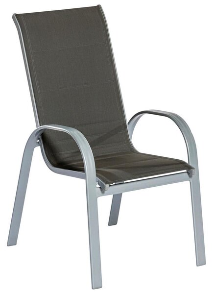 Gardenson Vrtni Stol Amalfi Di Lusso, 2 Kos, Antracit