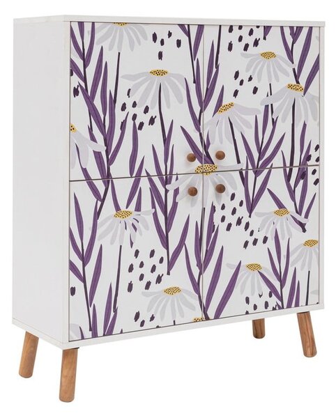 Bela omarica 95x111 cm Multilux – Kalune Design