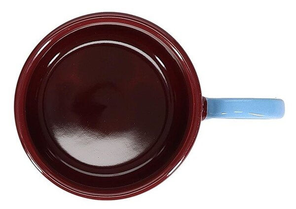 Bordo rdeča skodelica iz kamenine 280 ml Lou – ONA