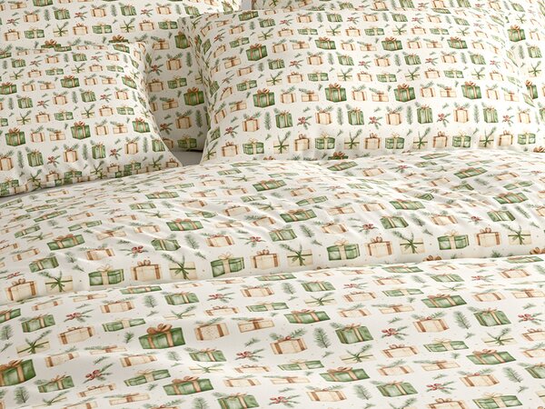 Bombažna posteljnina MERRY GIFTS barvna Dimenzije posteljnine: 70 x 90 cm | 140 x 200 cm