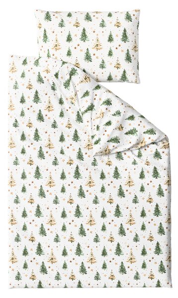 Bombažna posteljnina CHRISTMAS FOREST pisana Dimenzije posteljnine: 70 x 90 cm | 140 x 200 cm