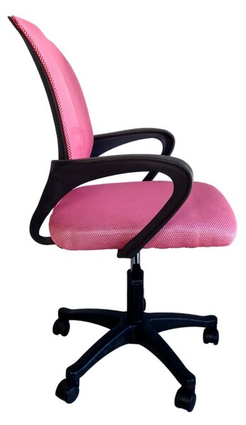 JAKS Pisarniški stol ergonomic roza črna 5900779934269