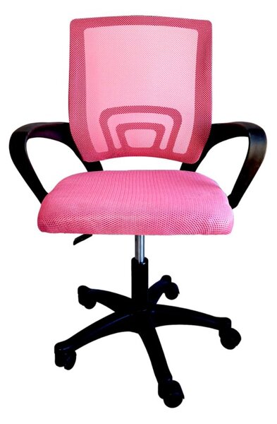 JAKS Pisarniški stol ergonomic roza črna 5900779934269