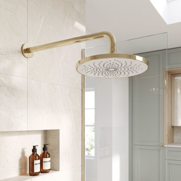 Okrogla tuš glava REA JS-021 Gold