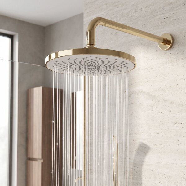 Okrogla tuš glava REA JS-021 Gold