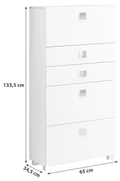 SREDNJE VISOKA OMARA 65,0/133,5/34,5 cm