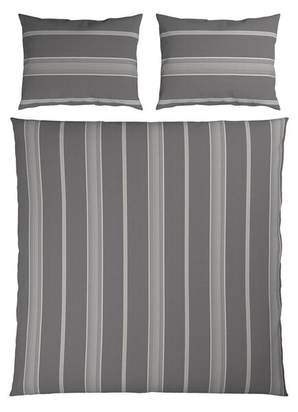 POSTELJNINA REMSA 200/200 cm flanela siva