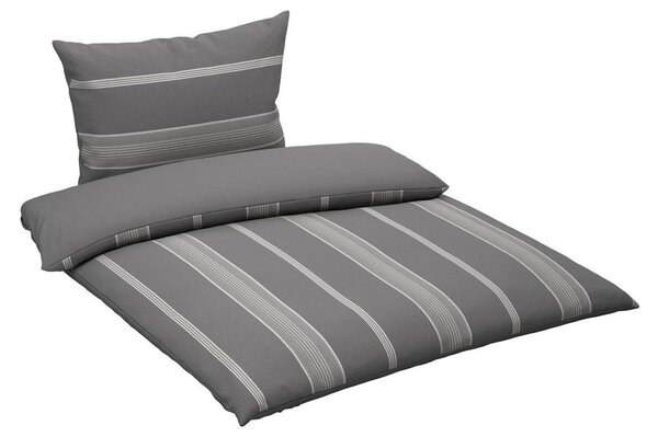 POSTELJNINA REMSA 200/200 cm flanela siva