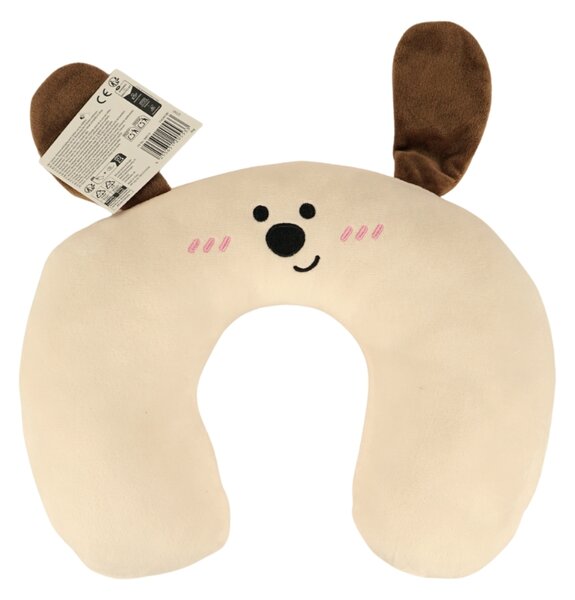 Potovalna blazina TRAVEL FRIENDS 33x25 cm plišasta - več barv Barva: Zelena