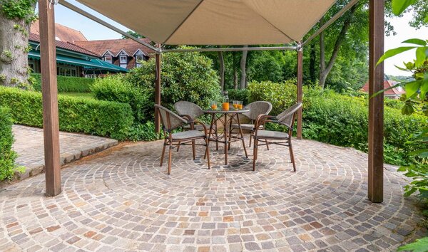 Gardenson Set Za Balkon Maui, Peščene Barve, 3-Delni Set