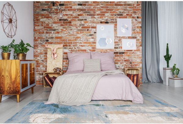 Modra preproga 133x190 cm Sensi Zashi – FD