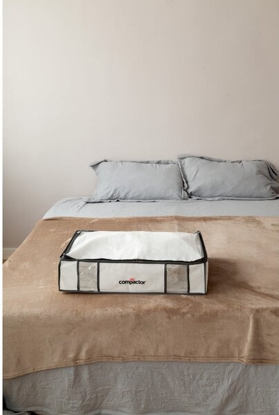 Vakuumska/ojačana tekstilna škatla za shranjevanje oblačil 65x50x15,5 cm Life – Compactor