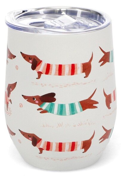 Potovalni lonček 350 ml Sausage Dog – Rex London