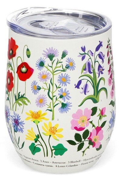 Potovalni lonček 350 ml Wild Flowers – Rex London