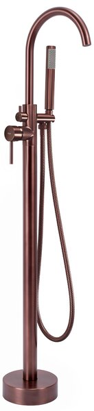 Samostoječa mešalna pipa Rea Lungo Brush Brown