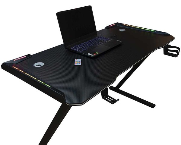 Gaming pisalna miza z RGB LED osvetlitvijo 120 x 60 cm - osnovni model - Najstniki - Rojstni dan