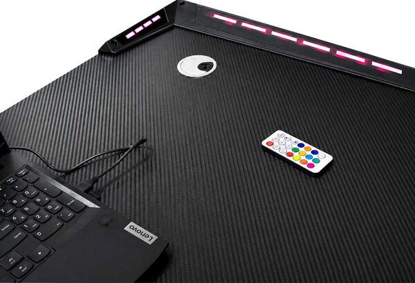 Gaming pisalna miza z RGB LED osvetlitvijo 120 x 60 cm - osnovni model - Najstniki - Rojstni dan