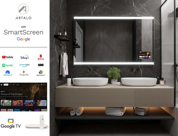 Kopalniško ogledalo z LED osvetlitvijo M13 premium
