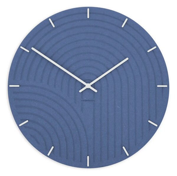 Stenska ura Luxhora Arcadia Dark Blue 9 barv kazalcev