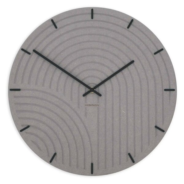 Stenska ura Luxhora Arcadia Light Grey 10 barv kazalcev
