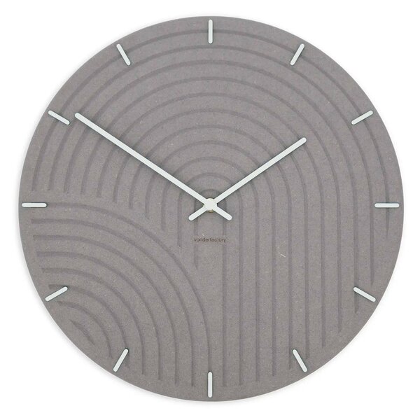 Stenska ura Luxhora Arcadia Light Grey 10 barv kazalcev