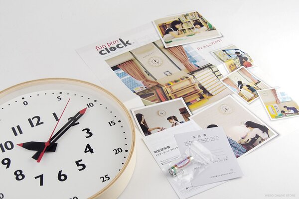 Stenska ura Fun Pan Clock