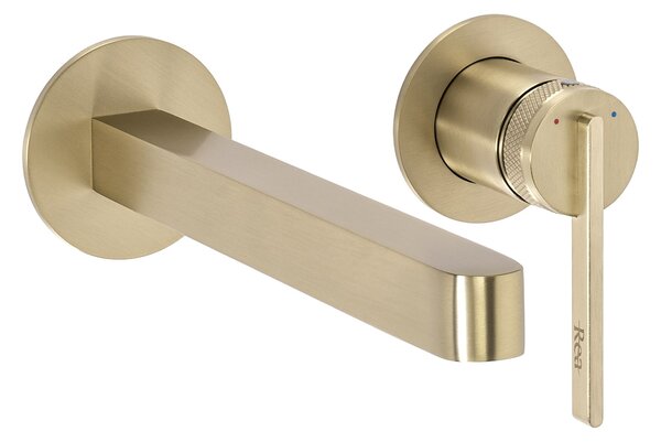 REA Grace Brush Gold Skrita armatura za umivalnik