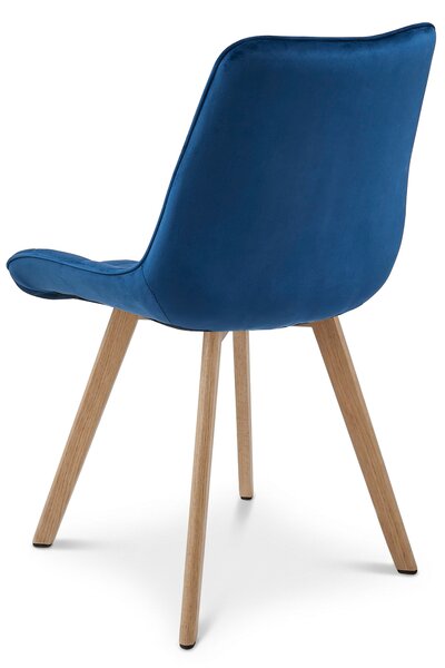 Jedilni stol SORIA VELVET, moder