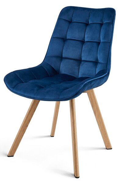 Jedilni stol SORIA VELVET, moder