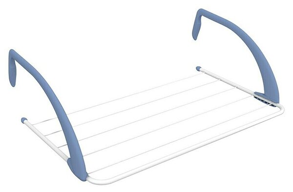 Gimi Stenski sušilec za perilo Airy (Dolžina vrvi za perilo: 3 m, 52 cm, Barva: Bela/svetlo modra)