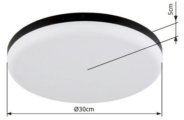 STROPNA LED-SVETILKA Matthew 4000 K 230 V