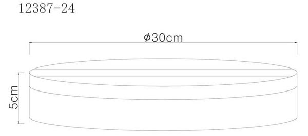 STROPNA LED-SVETILKA Matthew 4000 K 230 V