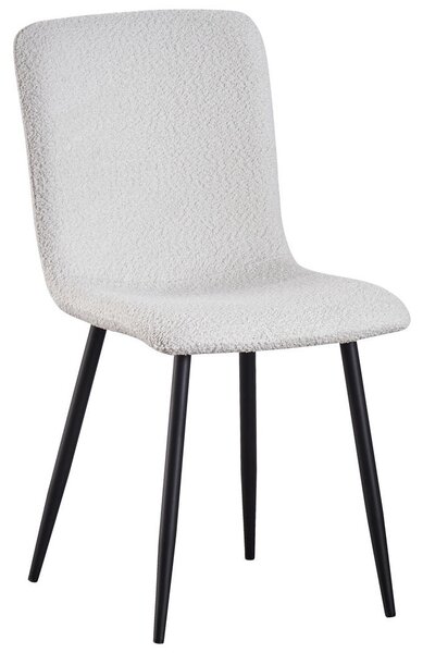 STOL, les, kovina, tekstil bela