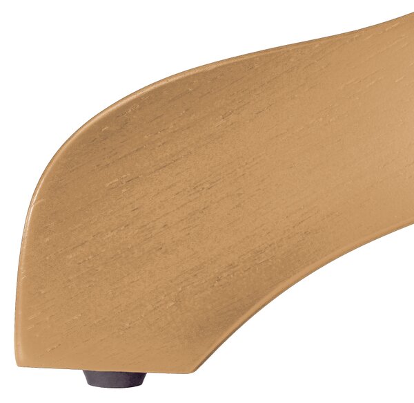 KONDELA Jedilna miza, okrogla, svetel hrast, premer 106 cm, TABLOS