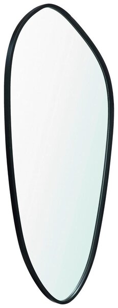 STENSKO OGLEDALO, 125/58/3 cm steklo, leseni material