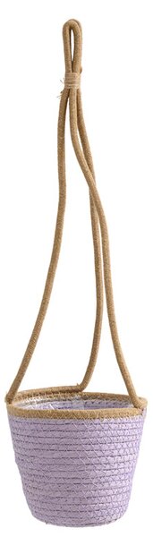 Viseči cvetlični lonec TRIPOLIS 16 cm - več barv Barva: Vijolična