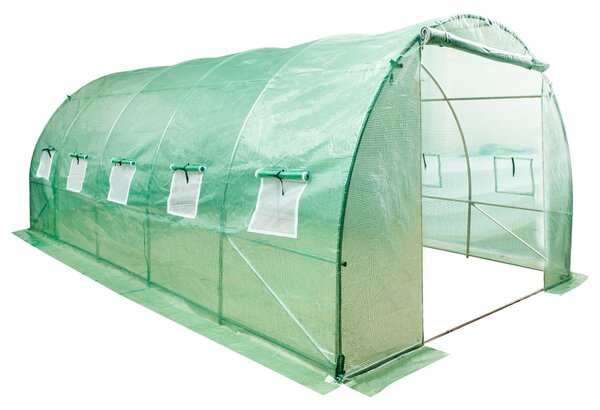 KONDELA Rezervna ponjava za rastlinjak, zelena, 3x8x2 m, FELKO NEW TYP 4