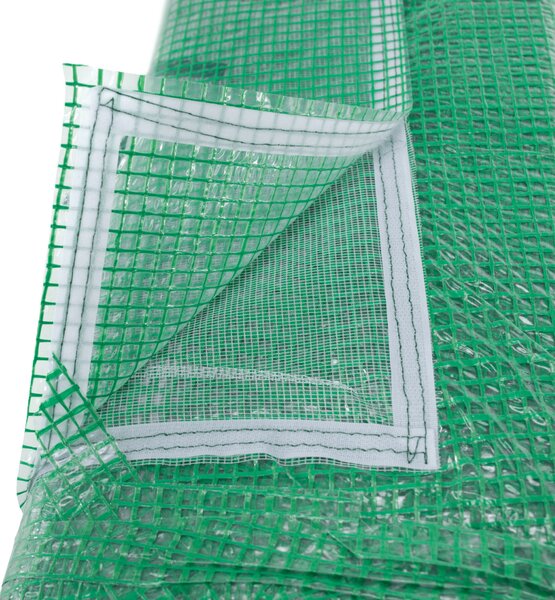 KONDELA Rezervna ponjava za rastlinjak, zelena, 3x8x2 m, FELKO NEW TYP 4