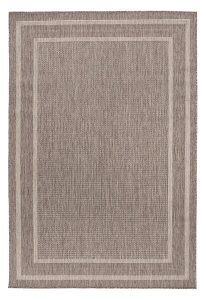 PREPROGA ZA ZUNANJO UPORABO 120/170 cm tkano rjavosiva