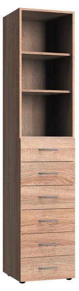 REGAL 40/185/40 cm barve hrasta