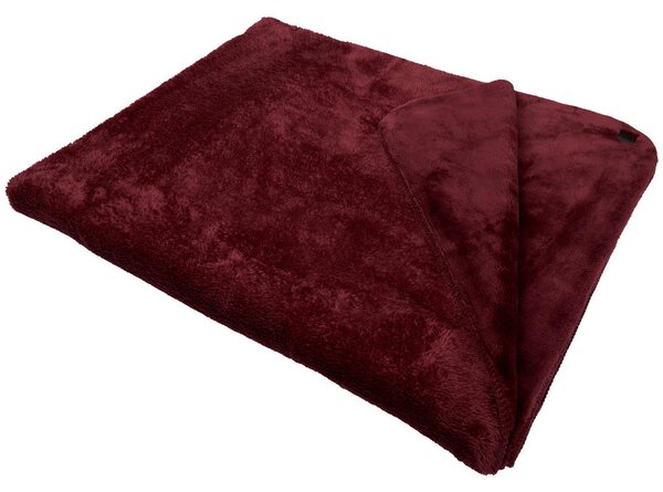 DEKORATIVNA ODEJA KREPPA 150/200 cm bordo