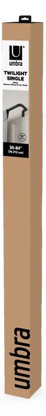 Jeklena karnisa z nastavljivo dolžino 76 - 213 cm Twilight – Umbra